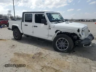 2023 Jeep Gladiator Overland z VIN 1C6HJTFG0PL514615, wystawiony jako Copart lot #48466965 z przebiegiem 32 427 mil mil oraz Czysty tytuł • Clean title. Historia ofert i sprzedaży dostępna na DreamBid. Obrazek 4.