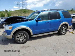 2010 Ford Explorer Eddie Bauer with VIN 1FMEU7EE9AUB13474, listed as a Copart auction lot 60557355 with 198,268 mi miles and Salvage title. Bid and sale history available at DreamBid. Image 1.
