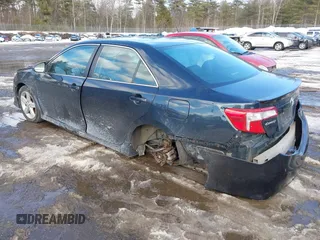 2014 Toyota Camry L with VIN 4T1BF1FKXEU345666, listed as a IAAI auction lot 41651318 with 126,130 mi miles. Bid and sale history available at carsss.com. Image 3.
