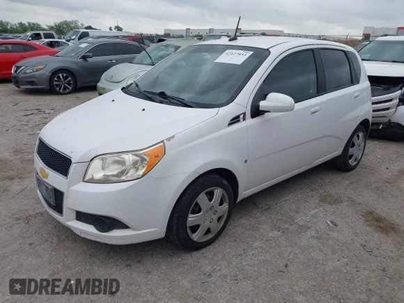 2009 Chevrolet Aveo 1LT with VIN KL1TD66E89B649285, listed as a IAAI auction lot 42127053 with 332,180 mi miles and . Bid and sale history available at DreamBid. Image 2.
