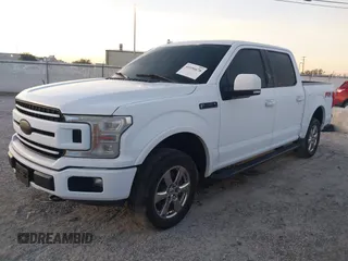 2018 Ford F-150 XL with VIN 1FTEW1EG4JKD64590, listed as a IAAI auction lot 41056678 with 115,792 mi miles. Bid and sale history available at carsss.com. Image 2.