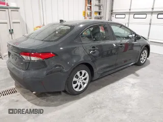 2025 Toyota Corolla LE with VIN 5YFB4MDE3SP259777, listed as a IAAI auction lot 42046650 with 4,167 mi miles. Bid and sale history available at carsss.com. Image 3.