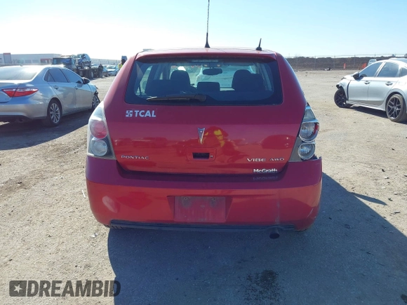 2010 Pontiac Vibe with VIN 5Y2SM6E00AZ406124, listed as a IAAI auction lot 41473088 with 187,097 mi miles. Bid and sale history available at carsss.com. Image 16.