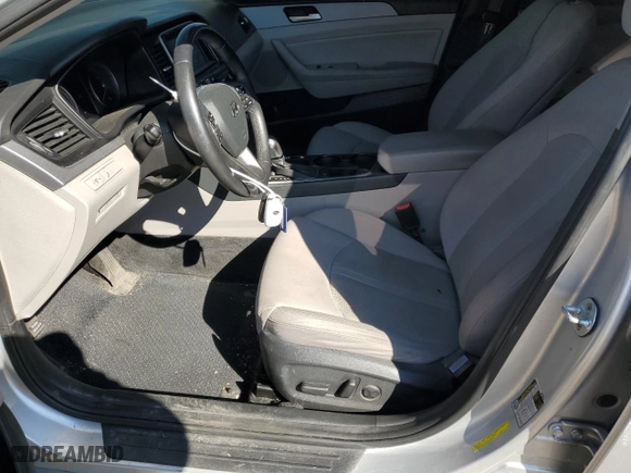 2018 Hyundai Sonata SEL with VIN 5NPE34AF0JH605552, listed as a Copart auction lot 46864165 with 53,901 mi miles and Salvage Title. Bid and sale history available at carsss.com. Image 7.