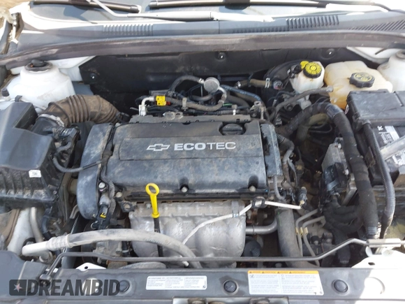 2014 Chevrolet Cruze LS with VIN 1G1PA5SH5E7156604, listed as a IAAI auction lot 41928010 with Not Provided miles and . Bid and sale history available at DreamBid. Image 10.