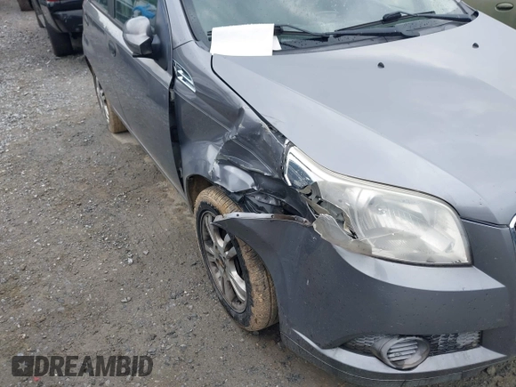 2011 Chevrolet Aveo 1LT with VIN KL1TD6DE6BB240422, listed as a IAAI auction lot 42288632 with 191,758 mi miles and . Bid and sale history available at DreamBid. Image 6.