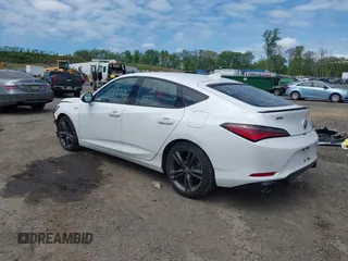 2023 Acura Integra Technology with VIN 19UDE4H63PA023846, listed as a IAAI auction lot 42195077 with 57,873 mi miles and . Bid and sale history available at DreamBid. Image 3.