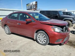 2017 Nissan Sentra SV with VIN 3N1AB7AP7HY223739, listed as a Copart auction lot 49300115 with 107,096 mi miles and Salvage Title. Bid and sale history available at DreamBid. Image 4.
