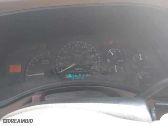 1999 Chevrolet Silverado 1500 LS with VIN 2GCEC19V1X1144026, listed as a IAAI auction lot 41398552 with 216,068 mi miles. Bid and sale history available at carsss.com. Image 7.
