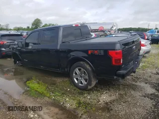 2018 Ford F-150 XL with VIN 1FTFW1E17JFD68061, listed as a Copart auction lot 53509535 with 189,189 mi miles and Salvage title. Bid and sale history available at DreamBid. Image 2.