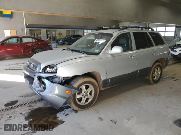 2004 Hyundai Santa Fe GLS with VIN KM8SC73E84U830932, listed as a Copart auction lot 42572735 with 206,142 mi miles and Clean Title. Bid and sale history available at carsss.com. Image 1.