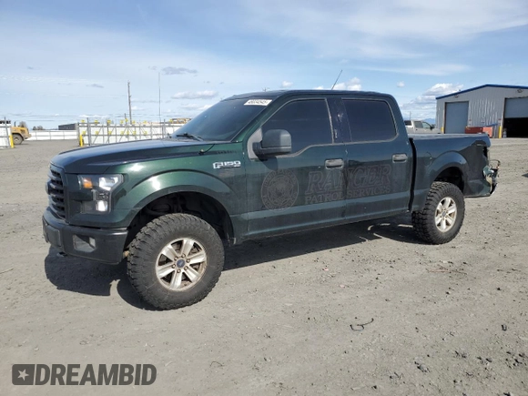 2016 Ford F-150 XLT with VIN 1FTEW1EF9GFC30912, listed as a Copart auction lot 48034545 with 175,529 mi miles and Salvage Title. Bid and sale history available at carsss.com. Image 1.