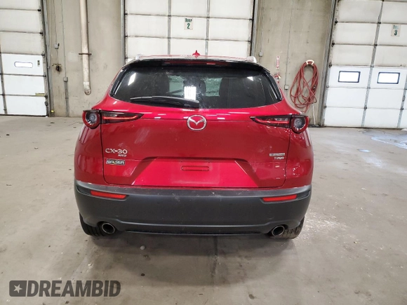 2023 Mazda CX-30 Premium Plus with VIN 3MVDMBEY8PM580023, listed as a Copart auction lot 81829384 with 13,661 mi miles and Salvage title. Bid and sale history available at DreamBid. Image 6.