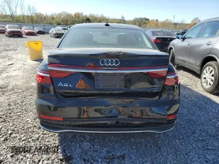 2023 Audi A8 with VIN WAULDAF83PN011055, listed as a Copart auction lot 80932444 with 9,734 mi miles and Salvage Title. Bid and sale history available at carsss.com. Image 6.