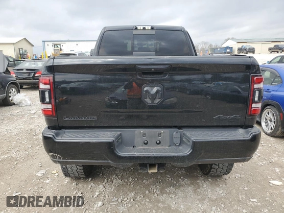2019 Ram 2500 Laramie with VIN 3C6UR5FL2KG553597, listed as a Copart auction lot 43423345 with 85,941 mi miles and Salvage Title. Bid and sale history available at carsss.com. Image 6.