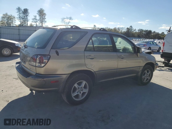 2003 Lexus RX 300 with VIN JTJHF10U330305732, listed as a Copart auction lot 81734174 with 156,504 mi miles and Salvage Title. Bid and sale history available at carsss.com. Image 3.