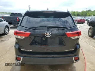 2019 Toyota Highlander Limited с VIN 5TDDZRFH1KS701297, выставлен на аукционе Copart как лот 55472505 с пробегом 75 254 миль миль и Списание • Salvage title. История ставок и продаж доступна на DreamBid. Изображение 6.
