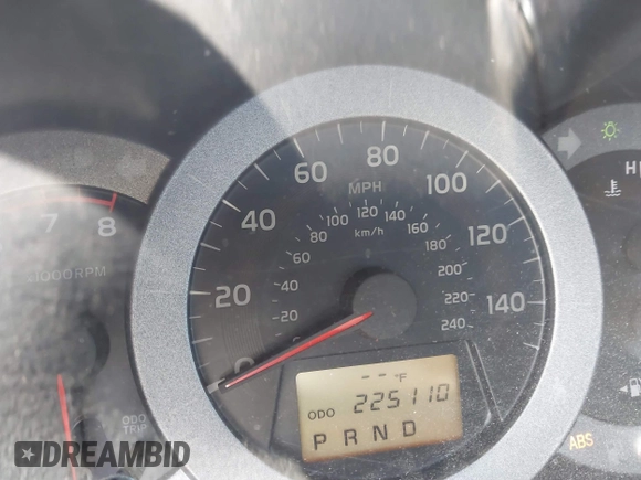 2010 Toyota RAV4 Ltd with VIN JTMDK4DV6AD010700, listed as a IAAI auction lot 41816676 with 225,110 mi miles. Bid and sale history available at carsss.com. Image 7.