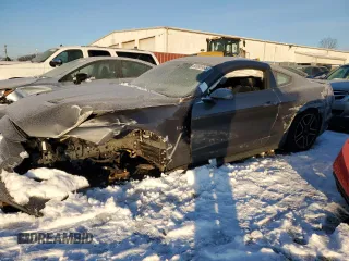 2023 Ford Mustang GT with VIN 1FA6P8CF6P5305249, listed as a Copart auction lot 88999965 with 25,368 mi miles and Salvage Title. Bid and sale history available at carsss.com. Image 1.