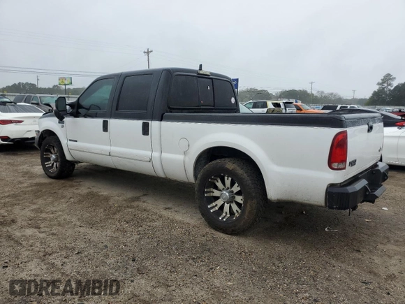 2001 Ford Super Duty F-250 XL with VIN 3FTNW20F81MA08379, listed as a Copart auction lot 80367514 with 206,882 mi miles and Salvage Title. Bid and sale history available at carsss.com. Image 2.