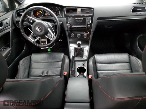 2016 Volkswagen Golf GTI S with VIN 3VW5T7AU9GM006889, listed as a Copart auction lot 49655875 with 127,410 mi miles and Salvage Title. Bid and sale history available at carsss.com. Image 8.