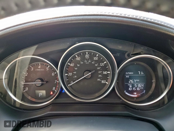 2016 Mazda 6 i Sport with VIN JM1GJ1U58G1457733, listed as a Copart auction lot 50963315 with 101,516 mi miles and Salvage Title. Bid and sale history available at DreamBid. Image 9.
