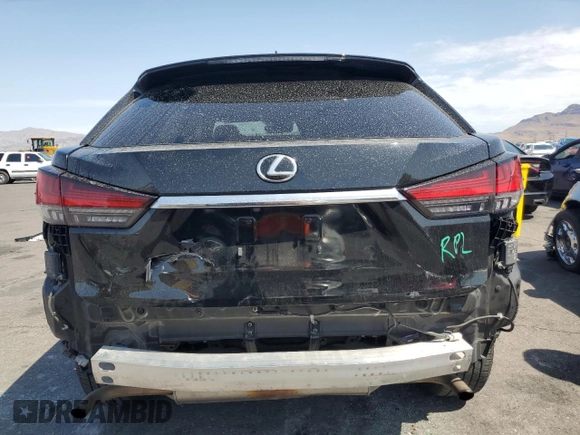 2020 Lexus RX 350 with VIN 2T2JZMAA8LC163543, listed as a Copart auction lot 57774285 with 72,794 mi miles and Salvage title. Bid and sale history available at DreamBid. Image 6.