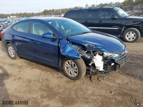 2020 Hyundai Elantra SE with VIN 5NPD74LF4LH516468, listed as a IAAI auction lot 41863699 with 20,693 mi miles. Bid and sale history available at carsss.com. Image 1.