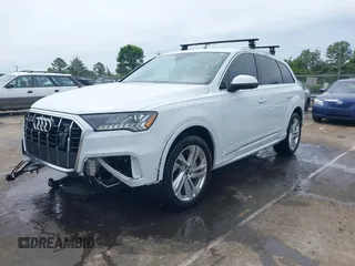 2023 Audi Q7 Premium Plus z VIN WA1LCBF71PD019481, wystawiony jako IAAI lot #42201866 z przebiegiem 23 144 mil mil oraz . Historia ofert i sprzedaży dostępna na DreamBid. Obrazek 2.