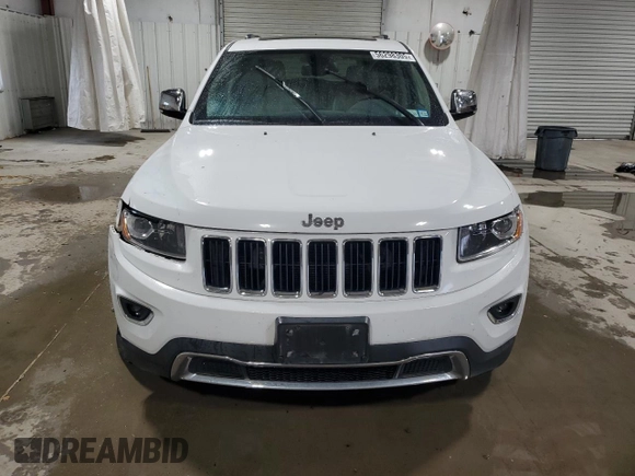 2014 Jeep Grand Cherokee Limited with VIN 1C4RJFBG1EC140601, listed as a Copart auction lot 56298305 with 131,193 mi miles and Salvage title. Bid and sale history available at DreamBid. Image 5.