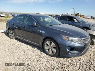 2014 Kia Optima Hybrid EX with VIN KNAGN4AD2E5069689, listed as a Copart auction lot 58657174 with 193,658 mi miles and Salvage Title. Bid and sale history available at carsss.com. Image 4.