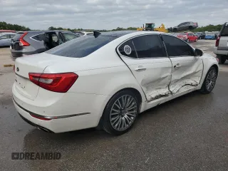 2016 Kia Cadenza Premium with VIN KNALN4D7XG5199162, listed as a Copart auction lot 71220124 with 115,678 mi miles and Salvage Title. Bid and sale history available at carsss.com. Image 3.