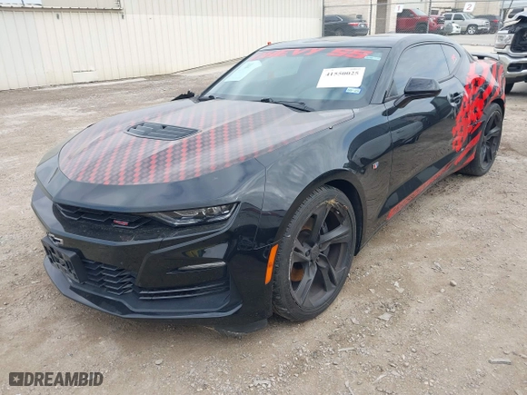 2019 Chevrolet Camaro 1SS with VIN 1G1FE1R73K0141237, listed as a IAAI auction lot 41550025 with 35,477 mi miles. Bid and sale history available at carsss.com. Image 17.