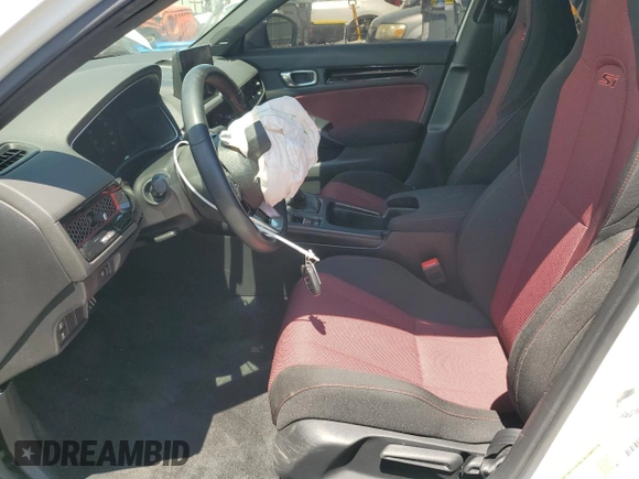 2024 Honda Civic Si z VIN 2HGFE1E58RH471829, wystawiony jako Copart lot #56796275 z przebiegiem 15 243 mil mil oraz Szkoda całkowita • Salvage title. Historia ofert i sprzedaży dostępna na DreamBid. Obrazek 7.