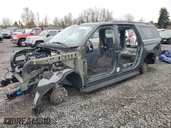 2022 Ford Expedition Max XLT с VIN 1FMJK1JT1NEA21152, выставлен на аукционе Copart как лот 49417775 с пробегом Не указан миль и Списание • Salvage title. История ставок и продаж доступна на DreamBid. Изображение 1.