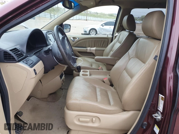 2008 Honda Odyssey EX-L z VIN 5FNRL38758B065246, wystawiony jako Copart lot #52621875 z przebiegiem 204 474 mil mil oraz Szkoda całkowita • Salvage title. Historia ofert i sprzedaży dostępna na DreamBid. Obrazek 7.