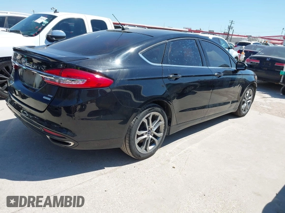 2017 Ford Fusion SE with VIN 3FA6P0H9XHR253790, listed as a IAAI auction lot 41838336 with 116,973 mi miles. Bid and sale history available at carsss.com. Image 4.
