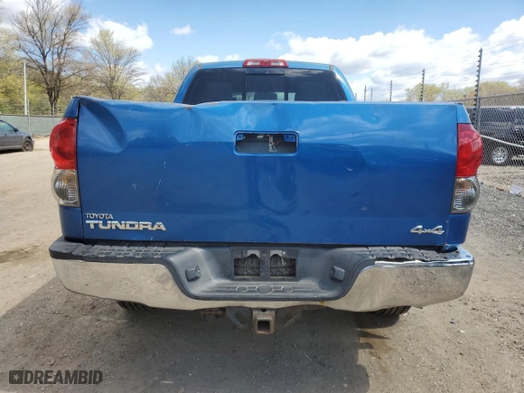 2007 Toyota Tundra SR5 with VIN 5TBBT54117S454192, listed as a Copart auction lot 53566345 with 335,802 mi miles and Clean Title. Bid and sale history available at carsss.com. Image 6.