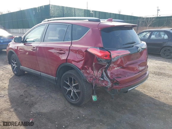 2018 Toyota RAV4 SE with VIN JTMJFREV7JD237235, listed as a IAAI auction lot 41870553 with 116,114 mi miles. Bid and sale history available at carsss.com. Image 3.