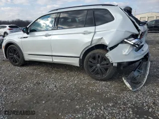 2022 Volkswagen Tiguan SE R-Line Black with VIN 3VVCB7AX8NM132084, listed as a Copart auction lot 45324885 with 36,546 mi miles and Salvage Title. Bid and sale history available at carsss.com. Image 2.