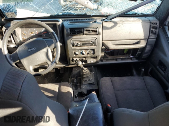 2004 Jeep Wrangler Rubicon with VIN 1J4FA69S74P785297, listed as a Copart auction lot 47332944 with 61,323 mi miles and Salvage Title. Bid and sale history available at carsss.com. Image 8.