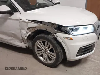 2020 Audi Q5 Premium Plus with VIN WA1BNAFY9L2020361, listed as a IAAI auction lot 41294532 with 41,661 mi miles. Bid and sale history available at carsss.com. Image 6.