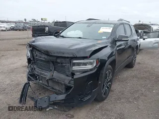 2021 GMC Acadia SLT with VIN 1GKKNMLS4MZ141920, listed as a IAAI auction lot 41149390 with 81,090 mi miles. Bid and sale history available at carsss.com. Image 2.