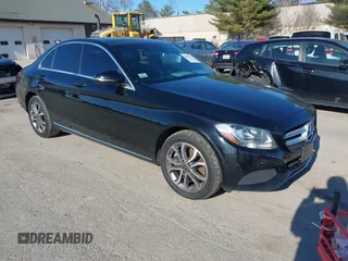 2018 Mercedes-Benz C 300 with VIN WDDWF4KB3JR349672, listed as a IAAI auction lot 42001121 with 76,496 mi miles and . Bid and sale history available at DreamBid. Image 1.