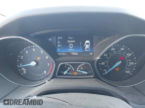 2016 Ford Focus SE with VIN 1FADP3F29GL304823, listed as a IAAI auction lot 41720924 with 82,245 mi miles. Bid and sale history available at carsss.com. Image 7.