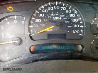 2004 Chevrolet Silverado 1500 with VIN 2GCEC19V241388182, listed as a Copart auction lot 50597315 with 184,273 mi miles and Salvage Title. Bid and sale history available at carsss.com. Image 9.