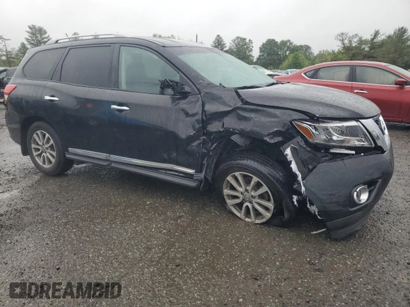 2015 Nissan Pathfinder SL with VIN 5N1AR2MM0FC632664, listed as a Copart auction lot 57969765 with 72,975 mi miles and Salvage title. Bid and sale history available at DreamBid. Image 4.