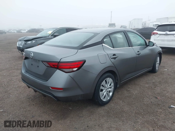 2023 Nissan Sentra S with VIN 3N1AB8BV3PY306134, listed as a IAAI auction lot 41485153 with 29,926 mi miles and . Bid and sale history available at DreamBid. Image 4.