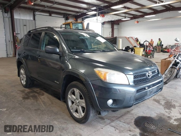 2006 Toyota RAV4 Sport with VIN JTMBK32V366005745, listed as a IAAI auction lot 41841697 with 104,675 mi miles. Bid and sale history available at carsss.com. Image 1.