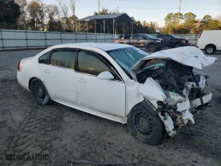 2014 Chevrolet Impala Limited Police Police with VIN 2G1WD5E33E1135931, listed as a Copart auction lot 43159255 with 0 mi miles and Salvage Title. Bid and sale history available at carsss.com. Image 4.